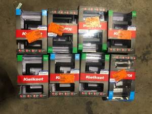 Lot of Assorted Door Handles Various Models and Conditions     Customer Returns See Pictures