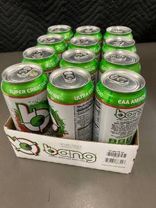5 - Box of 15 Bang Energy Drinks - Sour Heads Flavor - 473ml Each