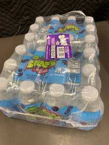 Two 12-Packs of Splash Acai Grape-flavored Water Beverage - 24 Bottles Total