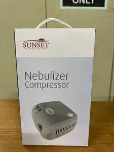 lot 12 image: NEW Sunset Healthcare NEB100 Compressor Nebulizer