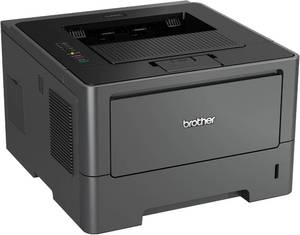 lot 21 image: Brother HL-5440D Electrophotographic High-Speed Laser Printer with Built-In Ethernet Network Interface - Tested As Working