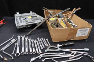 LARGE BOX OF TOOLS