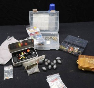 FISHING LOT  LEAD SINKERS
