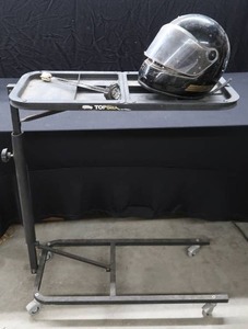 ROLLING CART  HELMET  GAS CAP