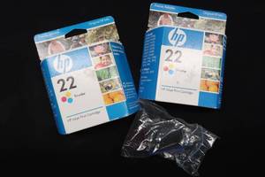 HP TRI COLOR CARTRIDGES