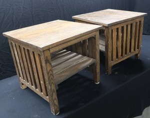 SOLID END TABLES