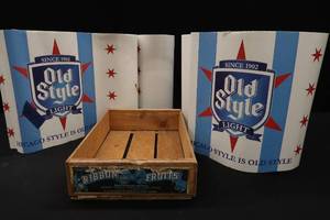 VINTAGE BEER ADVERTISING OLD STYLE