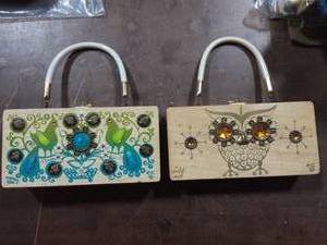 2-Vintage Cigar Box Purses