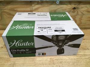 lot 30 image: Hunter Low Profile IV Ceiling Fan - 42 Inch, Indoor