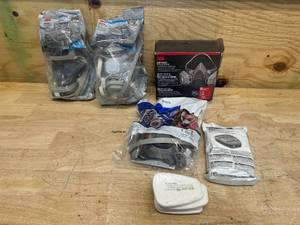 lot 146 image: 3M Lot of Respirator Items