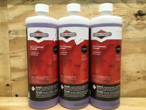 lot 90 image: Lot of 3 - Briggs & Stratton Pressure Washer Multi-Purpose Cleaner Concentrate