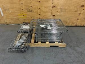 lot 132 image: Lot of Shelving