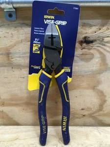 lot 124 image: Irwin Vise Grip 9-12 Linesmans Pliers Model # 1773614