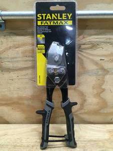 lot 125 image: Stanley Fatmax Duct Notcher Tool Model # FMHT73567H