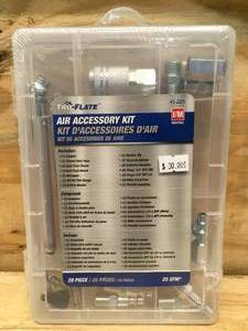 lot 127 image: Tru-Flate 20 Piece Air Accessory Kit