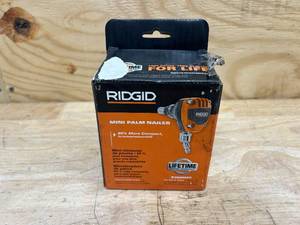 lot 140 image: RIDGID Pneumatic 3-12 in. Mini Palm Nailer