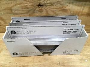 lot 156 image: Lot of 4 - Mail Slots Sleeves and A Mail Slot