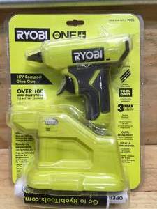 lot 159 image: Ryobi 18V Compact Glue Gun Model # P306