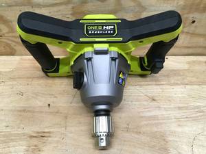 lot 160 image: Ryobi One HP 18V Brushless 12 Mud Mixer Model # PBLMM01