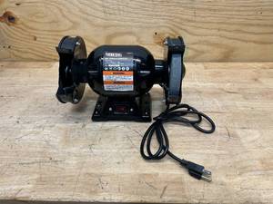 lot 131 image: Ironton Benchtop Grinder with 6in. Wheel, 2.1 Amps, 12 HP, 3560 RPM Max. Speed