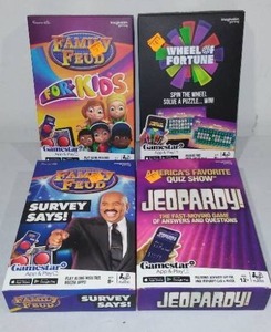 New Games(4) Family Feud, Wheel Of Fortune Jeopardy.