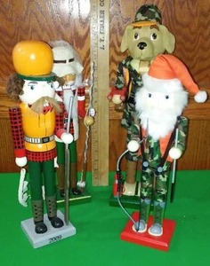 Holiday Nutcracker Collection,  (4) Sports Themed.
