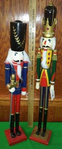 Holiday Nutcracker Collection, (2), 32-36 in. Themed.