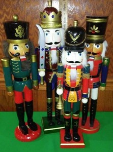 Holiday Nutcracker Collection, (4) 24-27 in. Themed.