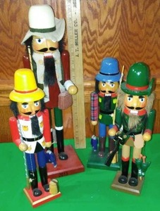 Holiday Nutcracker Collection, (4) Sports Themed.