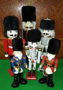 Holiday Nutcracker Collection, (6) Traditional Themed.