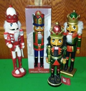 Holiday Nutcracker Collection, (4) Holiday Themed.