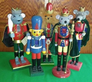 Holiday Nutcracker Collection,  (5)Traditional Themed.