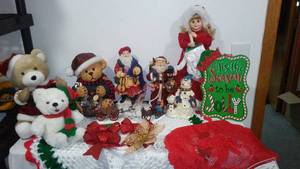 Large Assortment Christmas Decor.