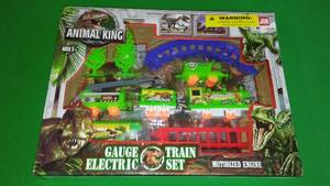 Animal King Train Set. Gauge Electric.