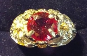 Red Gemstone Ring