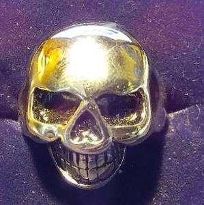 Skull Face Ring.