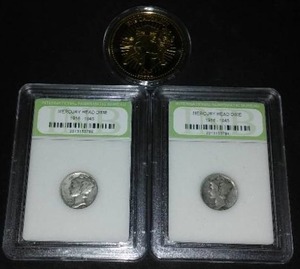 John Wick Continental Coin, Mercury  Head Dime (2).