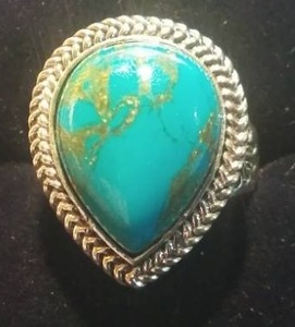Turquoise Gemstone Ring.