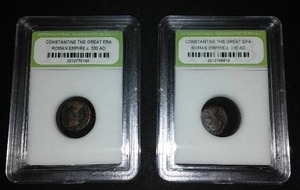 Constantine the Great Era Roman Coins. C. 330 A.D. (2)