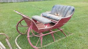 Buster Welch Snow Sleigh From his ranch NE of Abilene, TX Grandfather of Cutting. Yellowstone appearance - season 4, episode 5.