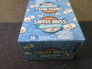 lot 34 image: 50 ct Swiss Miss Marshmallow Hot Co...