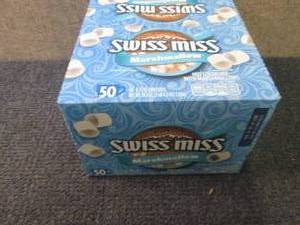 lot 37 image: 50 ct Swiss Miss Marshmallow Hot Co...