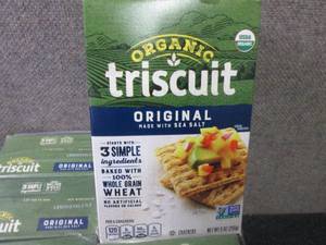 lot 41 image: 12-9 oz Organic Original Triscuits...