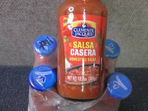 lot 43 image: 6- 12.7 oz Clemente Jacques Salsa C...
