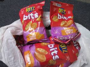 lot 52 image: 12- 3 oz Ritz Bits Cheese...
