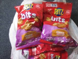 lot 55 image: 12- 3 oz Ritz Bits Cheese...