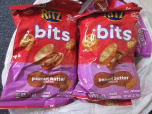 lot 94 image: 12- 3 oz Ritz Bits Peanut Butter...