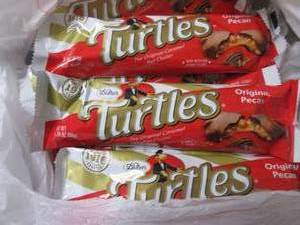 lot 101 image: 12- 1.76 oz Turtles...