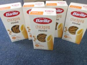 lot 126 image: 5- 8.8 oz Barilla Chickpea Penne...