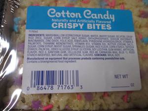 lot 167 image: BB 1 Tray FROZEN Cotton Candy Crisp...
